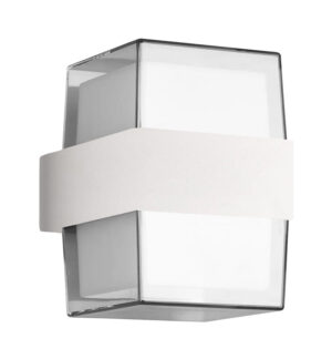 POWERTECH LED φωτιστικό τοίχου HLL-0158, 14W, 4000K, 1120lm, IP65, λευκό